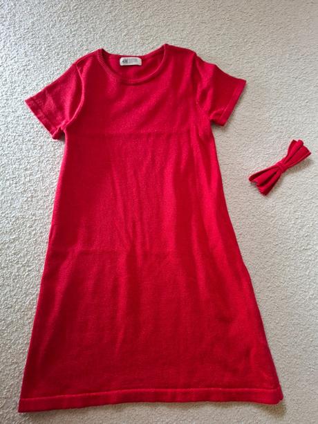 Cervene saty, h&m,134