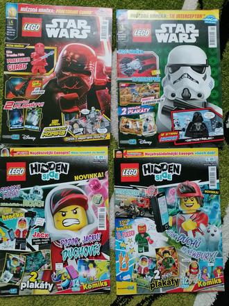Časopisy lego,