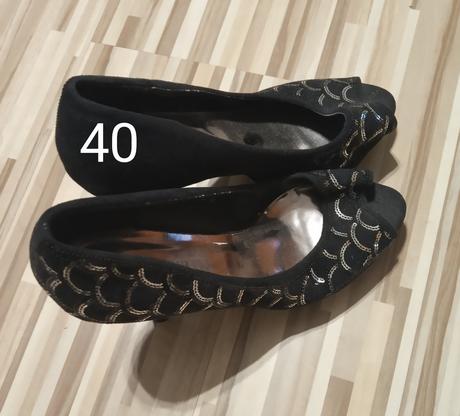 Sviatočné lodičky 40, 40