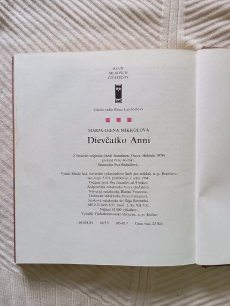 Marja-leena mikkolová - dievčatko anni, 