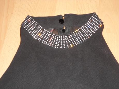 Cierne spolocenske tricko / top, m