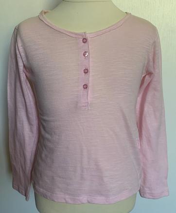 Girls. dept ružové tričko, 110