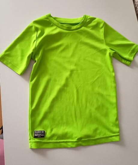 Plavkový top upf50, decathlon,104
