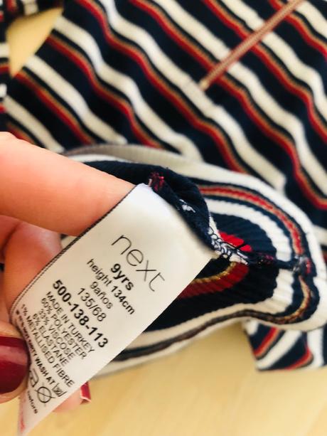 Next dievčenský top, next,134