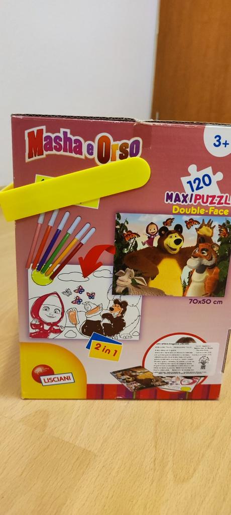 Masa a medved puzzle,