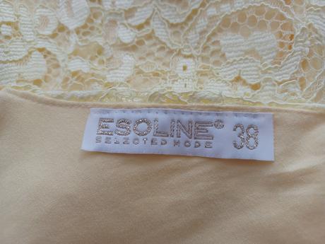 Čipkovane šaty, esoline,38