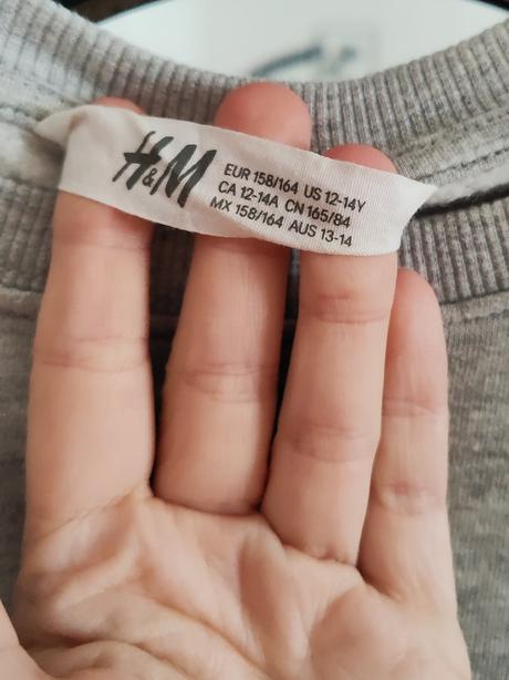 Cropnutá mikinka h&m, h&m,158