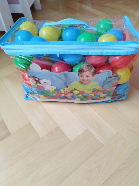 Detské plastové guličky, 