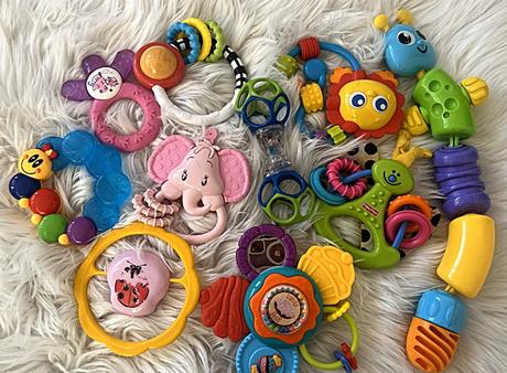 Hrkalky hryzatka spolu 10ks, 