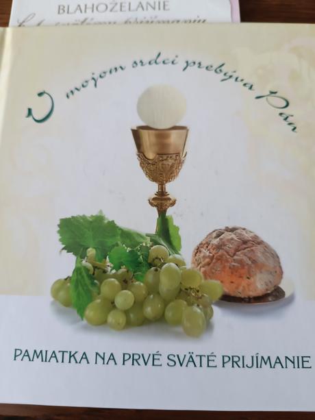 Kniha k 1. svätému prijímaniu 2ks, 
