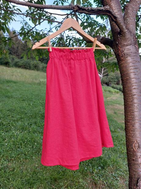 Ľanová sukňa, <50 - xs