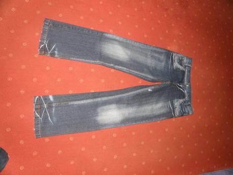 Dievčenské riflové nohavice, 152