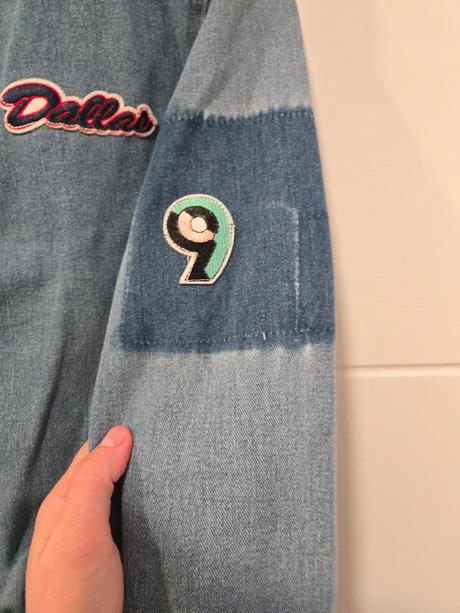 Riflova bunda, denim,s