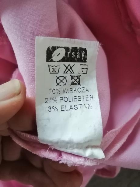 Ružové šaty orsay v36, orsay,36