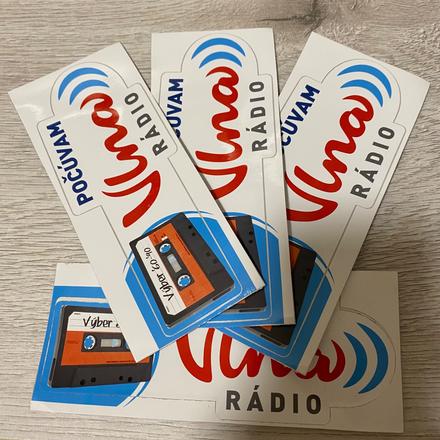 Nálepky rádio vlna,