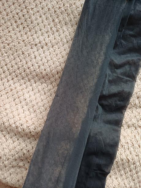 Šedé silonkové pančuchy 15 den veľ. l/xl, l