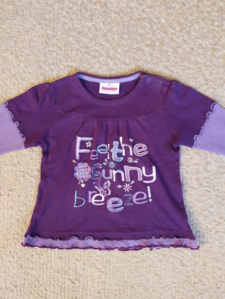 Tričko s dlhým rukávom veľ. 86/92, dopodopo,86