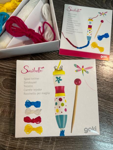 Goki-vesela cievka na pletenie,