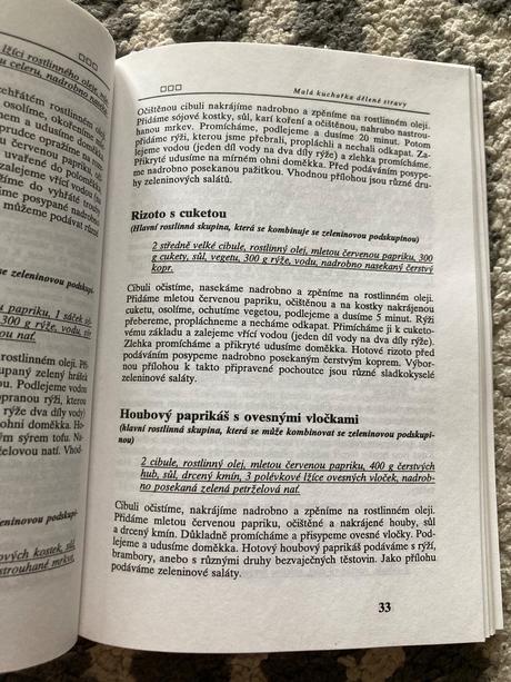 Malá kuchařka dělené stravy - horecká jana, 