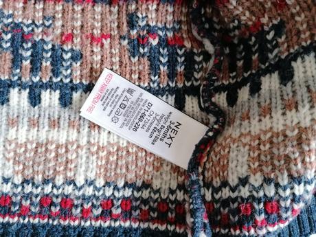 Vianočný sveter next 68, next,68