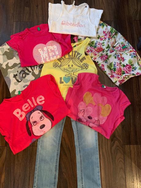 Rifle a tričká benetton, 104–116