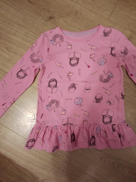 Tričko s volánom 128, 128