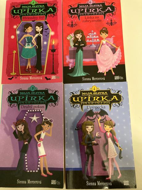 Knihy moja sestra upírka, 