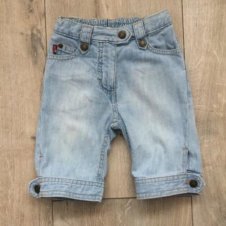 Kraťasy rifľové dievčenské l.o.g.g. č.86, 1-1,5y, h&m,86