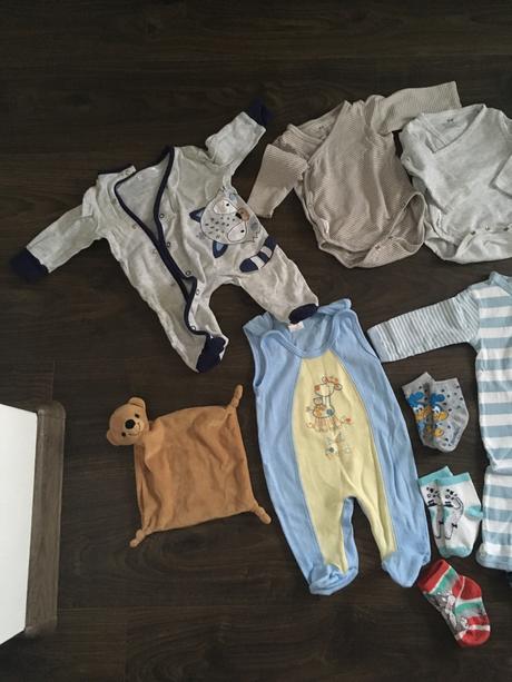 Balíček oblečenia pre bábo do 3 mesiacov, 50–62