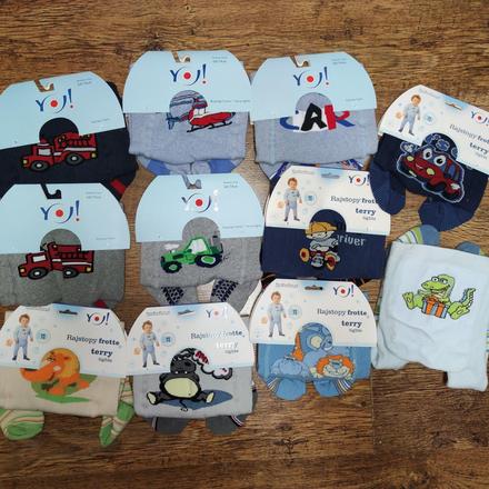 Teplucke pančušky froté, 68 / 74