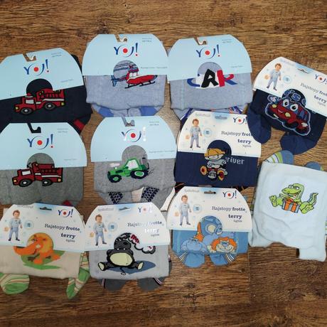 Teplucke pančušky froté, 68 / 74