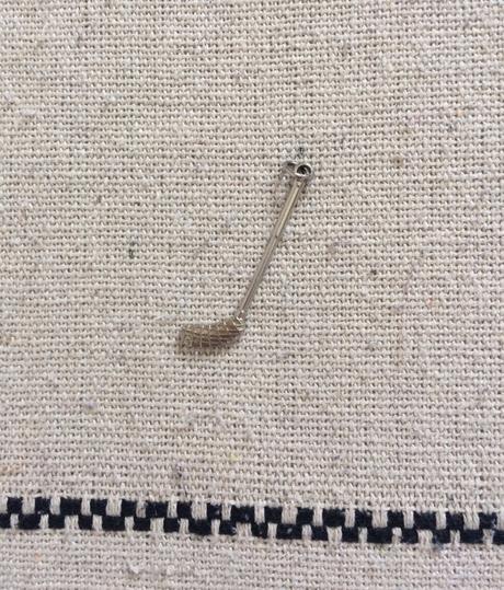 Florbalová hokejka na kľúče,