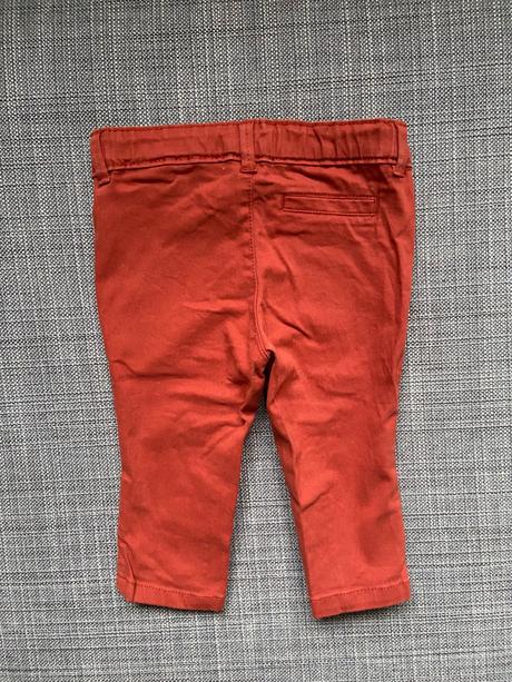 H&m oranžové nohavice 68, h&m,68