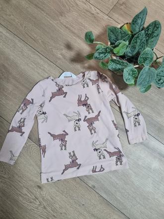 Tričko srnka, h&m,104