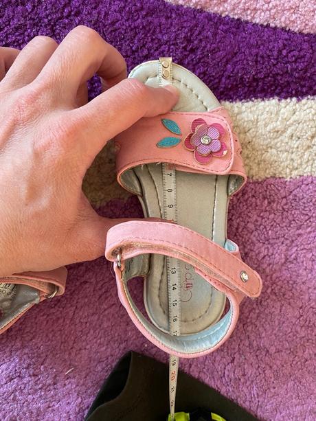 Sandalky cupcake ruzove 26 17cm, cupcake,26