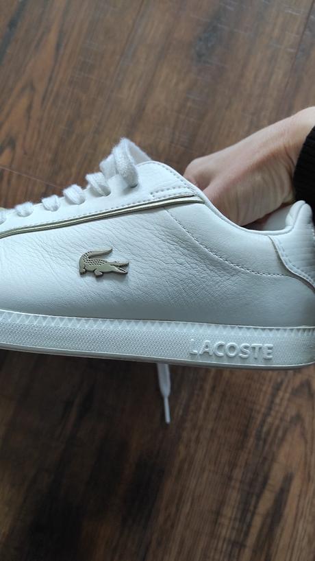 Kožené tenisky lacoste, lacoste,37