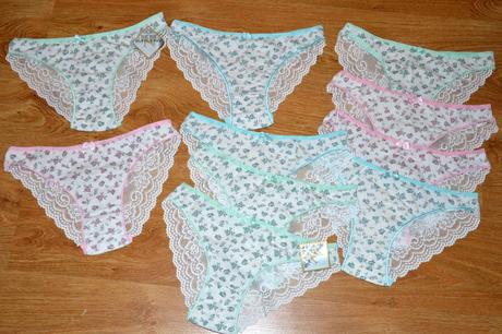 Dámske krajkované nohavičky, l / m / s / xl / xxl