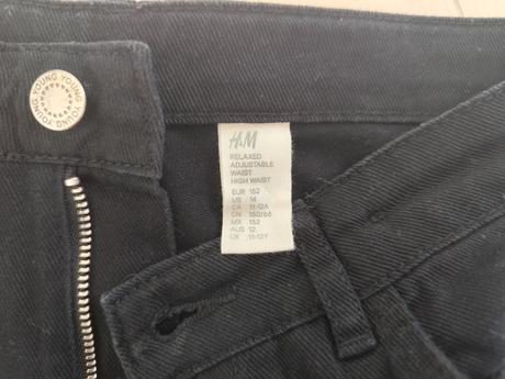 Predám chlapčenské rifle, h&m,152