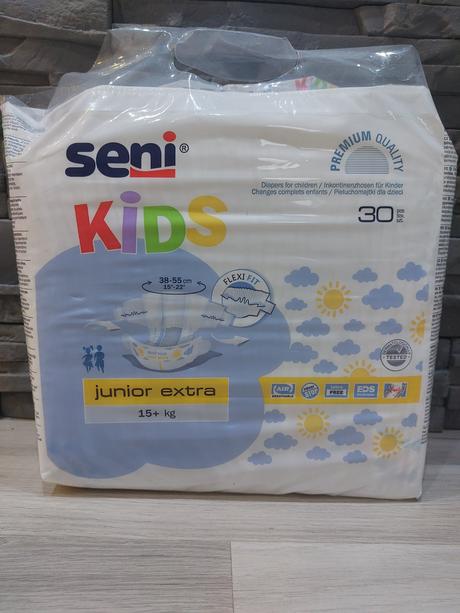Plienky seni kids junior extra 15+, 11 kg - 25 kg