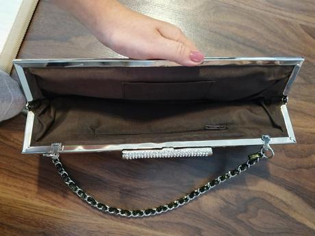 Tmavozelená spoločenská kabelka,