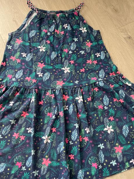 Letné ramienkove saty 122/128, 122