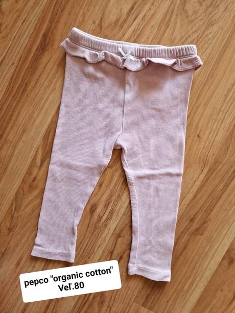 Legíny organic cotton, veľ.80, pepco,80