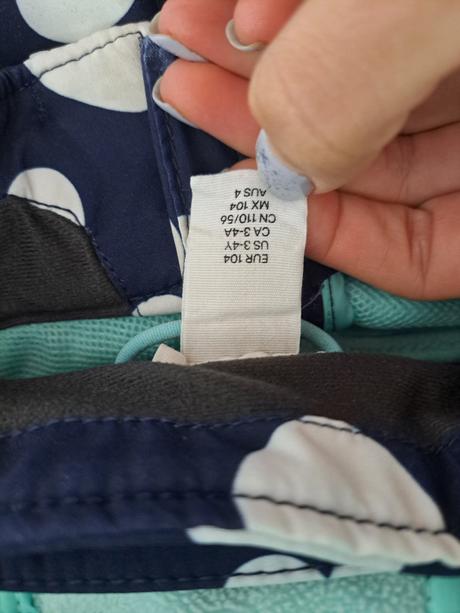 Softshellova bunda, h&m,104