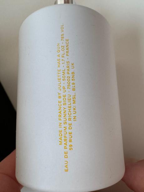 Juliette has a gun - sunny side up 50 ml,