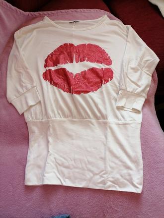 Tricko svetrik zateplene nohavice, 134