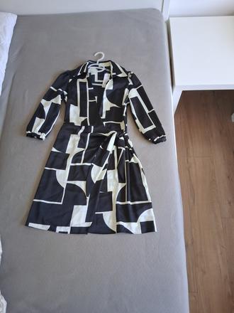 Nové šaty top tunika s visačkou opasok, f&f,34 / 36 / s / xs