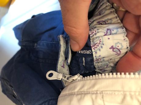 Tenká štýlová bundička, original marines,74