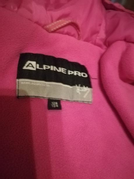 Dievcenska zimná bunda, alpine pro,134