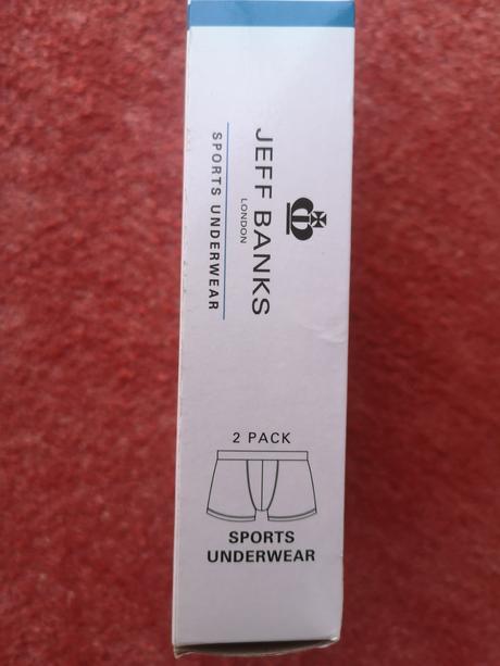 Jeff banks pánske boxerky 2ks veľkosť s, s