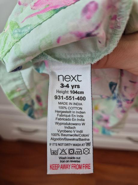 Dievčenské šaty next, next,104